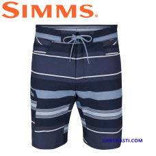 Шорты Simms Seamount Board Shorts Huckleberry Stripe размер 38